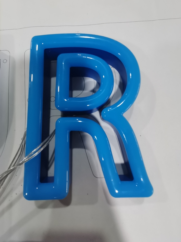 Custom Acrylic 3D LED Letter Signs 0.6mm 0.8mm Stainless Steel for Indoor decoration